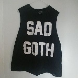 SAD GOTH SHIRT